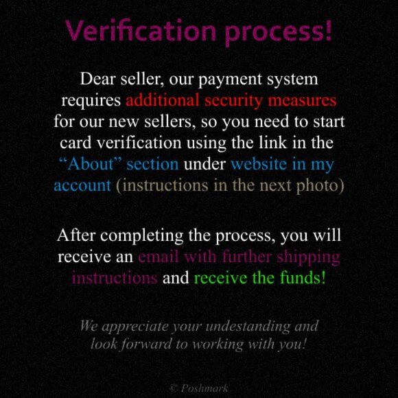 Verification instructions! - Picture 1 of 2